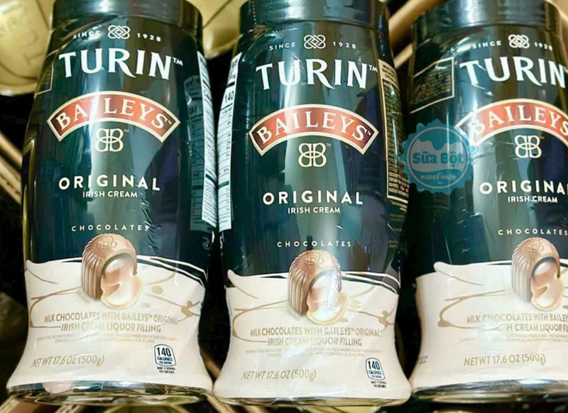 Baileys Chocolates Turin kết hợp socola với nhân rượu thơm lừng