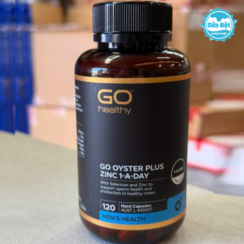 Đặc điểm nổi bật của viên uống tinh chất hàu Go Healthy Go Oyster Plus Zinc của New Zealand 120 viên