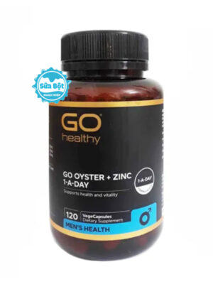 Viên uống tinh chất hàu Go Healthy Go Oyster Plus Zinc của New Zealand 120 viên