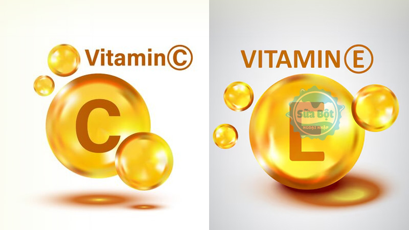 Uống vitamin C và E cùng lúc giúp nâng cao hiệu quả ngừa bệnh