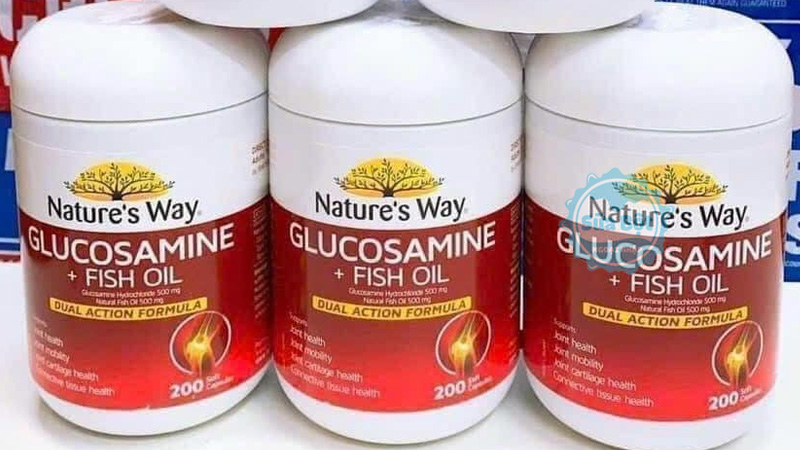 Viên uống bổ khớp Nature’s Way Glucosamine + Fish Oil mua chính hãng tại Sữa Bột Ngoại Nhập