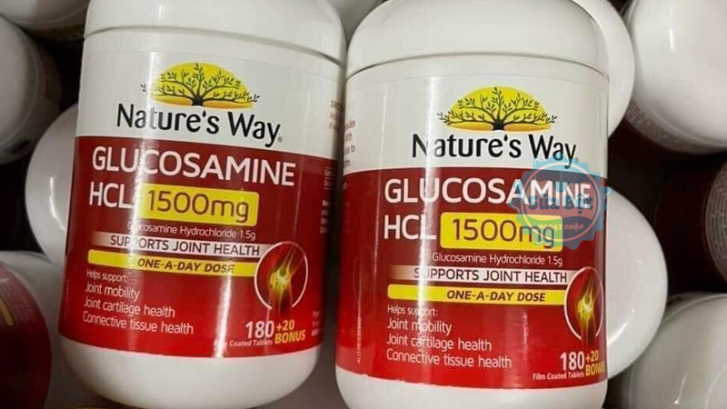 Viên uống Nature’s Way Glucosamine HCL 1500mg mua chính hãng ở Sữa Bột Ngoại Nhập