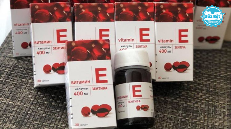 Tác dụng của vitamin E đỏ Nga