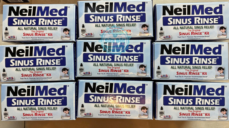 Bộ bình rửa mũi Neilmed Sinus Rinse mua chính hãng tại Sữa bột Ngoại Nhập