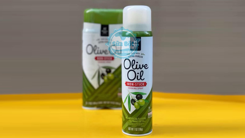 Dầu xịt ăn kiêng Olive Oil Member's Mark thiết kế dễ sử dụng