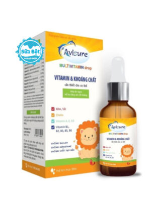 Giọt uống Avisure Multivitamin drop bổ sung vitamin và khoáng chất cho cơ thể 20ml