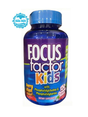 Kẹo Focus Factor Kids phát triển trí não cho bé của Mỹ 150 viên