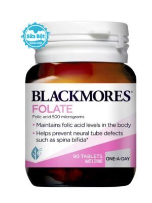 Viên uống Blackmores Folate 500mcg cho bà bầu của Úc 90 viên