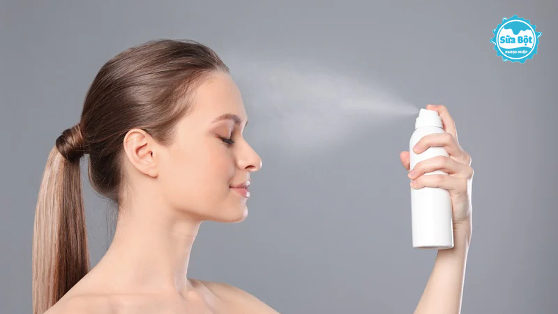 Lưu ý khi sử dụng xịt khoáng