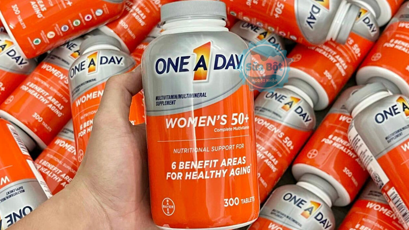 Vitamin tổng hợp One A Day Women’s 50+ công thức chuyên biệt cho phụ nữ trên 50 tuôi của One A Day