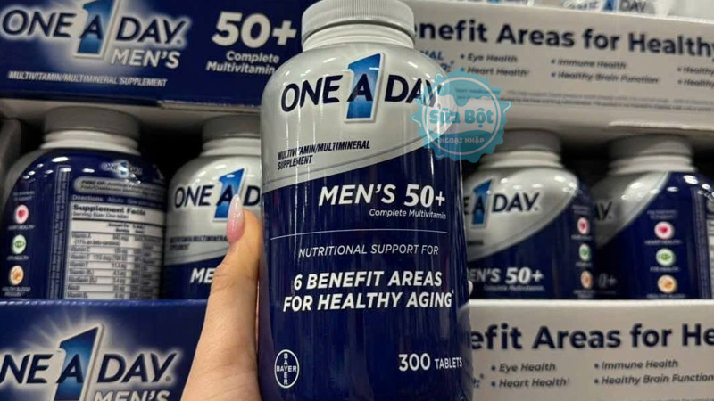 One A Day Men’s 50+ giảm nguy cơ đau tim, tăng khả năng nhận thức, ghi nhớ