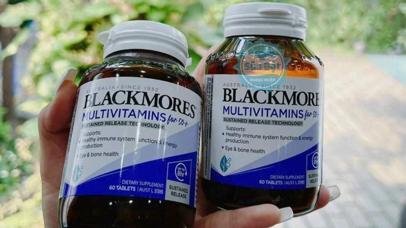 Vitamin tổng hợp Blackmores Multivitamins for 50+ người lớn uống 1 viên mỗi ngày