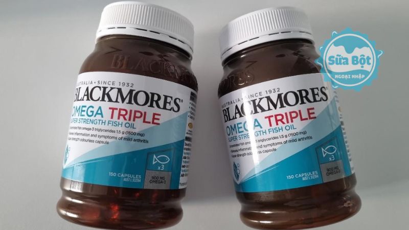 Blackmores Omega Triple Super Strength Fish Oil được làm từ cá đánh bắt một cách tự nhiên Blackmores Omega Triple Super Strength Fish Oil được làm từ cá đánh bắt một cách tự nhiên