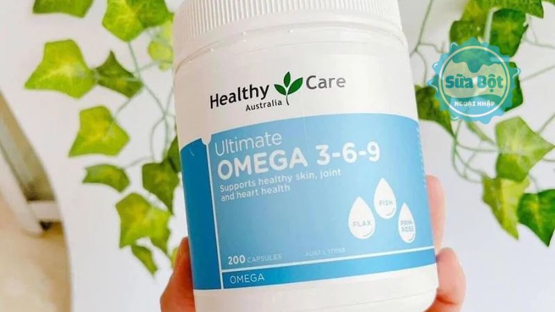 Omega 3-6-9 Healthy Care Ultimate cung cấp axit béo Omega 3, 6 và 9 Omega 3-6-9 Healthy Care Ultimate cung cấp axit béo Omega 3, 6 và 9