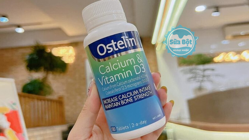 Canxi Ostelin Calcium Vitamin D3 giúp hỗ trợ phát triển chiều cao, xương chắc khỏe Canxi Ostelin Calcium Vitamin D3 giúp hỗ trợ phát triển chiều cao, xương chắc khỏe