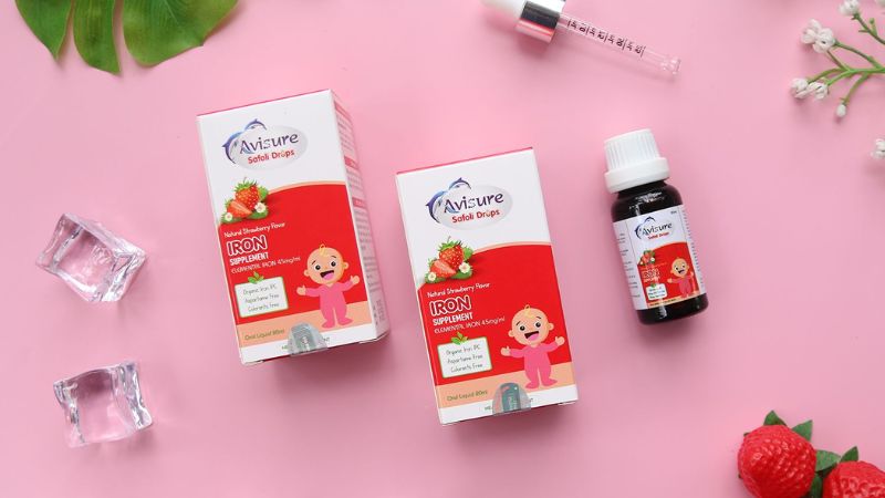 Sắt hữu cơ Avisure Safoli Drops nguyên liệu được nhập khẩu từ Ý Sắt hữu cơ Avisure Safoli Drops nguyên liệu được nhập khẩu từ Ý