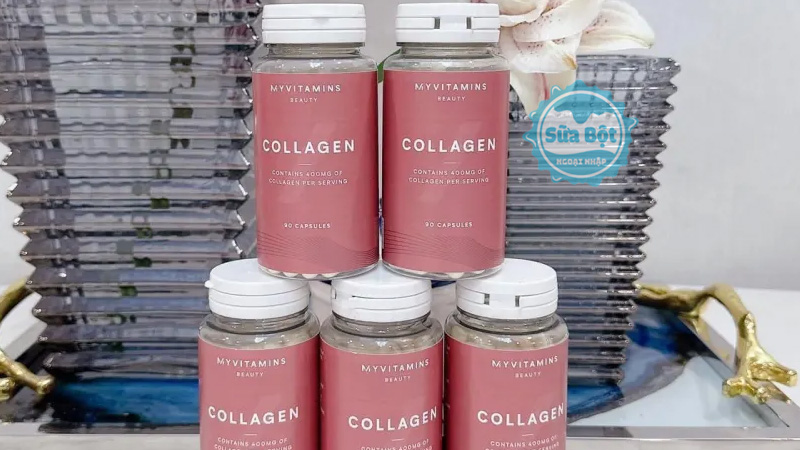 Viên uống Myvitamins Collagen dễ dàng hấp thụ, giúp chống lão hóa, cho da săn chắc Viên uống Myvitamins Collagen dễ dàng hấp thụ, giúp chống lão hóa, cho da săn chắc