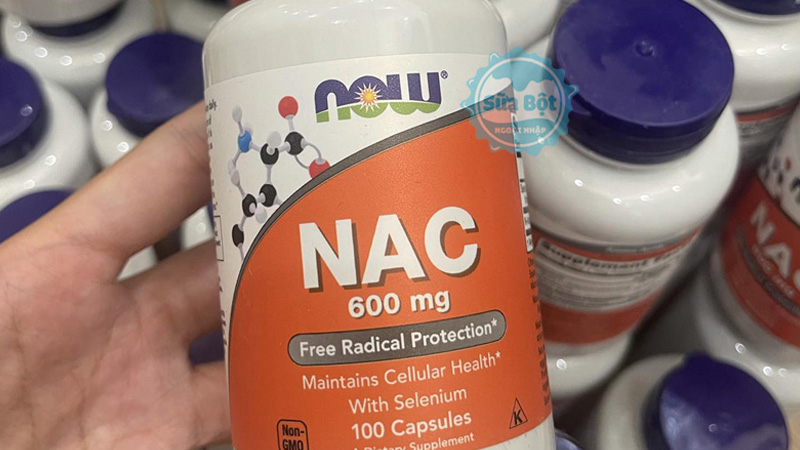 Now NAC 600mg hỗ trợ giải độc, bảo vệ gan, nâng cao hệ miễn dịch Now NAC 600mg hỗ trợ giải độc, bảo vệ gan, nâng cao hệ miễn dịch