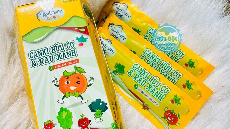 Thạch canxi hữu cơ & rau xanh Avisure Gogo mang hương vị trái cây thơm ngon, dễ sử dụng Thạch canxi hữu cơ & rau xanh Avisure Gogo mang hương vị trái cây thơm ngon, dễ sử dụng