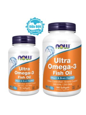 Dầu cá Now Ultra Omega-3 Fish Oil 500 EPA/ 250 DHA của Mỹ