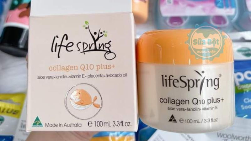 LifeSpring Collagen Q10 Plus+ không gây kích ứng, thích hợp cho mọi loại da LifeSpring Collagen Q10 Plus+ không gây kích ứng, thích hợp cho mọi loại da