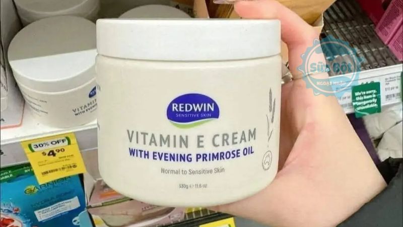 Redwin Vitamin E Cream chiết xuất thiên nhiên an toàn, dùng được cho da mặt và toàn thân Redwin Vitamin E Cream chiết xuất thiên nhiên an toàn, dùng được cho da mặt và toàn thân