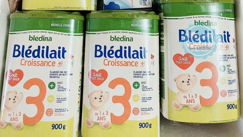 Bledilait số 3 cung cấp nhiều chất dinh dưỡng có sắt và vitamin C giúp tăng cường hấp thụ sắt Bledilait số 3 cung cấp nhiều chất dinh dưỡng có sắt và vitamin C giúp tăng cường hấp thụ sắt