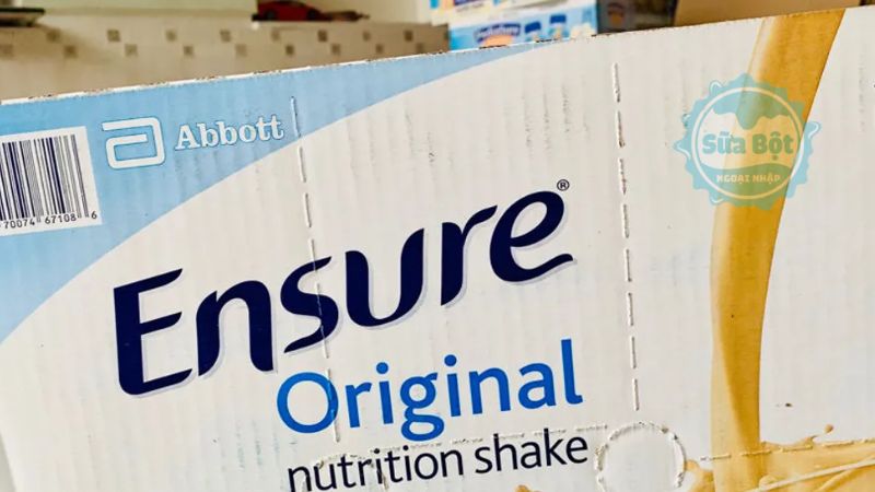 Ensure là dòng sản phẩm sữa dinh dưỡng của thương hiệu Abbott Ensure là dòng sản phẩm sữa dinh dưỡng của thương hiệu Abbott Hoa Kỳ