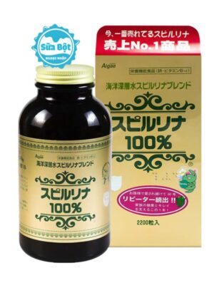 Tảo xoắn Spirulina Nhật Bản hộp 2200 viên