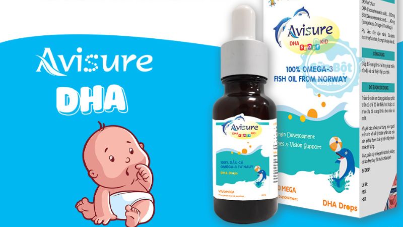 Giọt uống DHA Avisure Smart Kid giúp hỗ trợ phát triển trí não cho trẻ nhỏ Giọt uống DHA Avisure Smart Kid giúp hỗ trợ phát triển trí não cho trẻ nhỏ