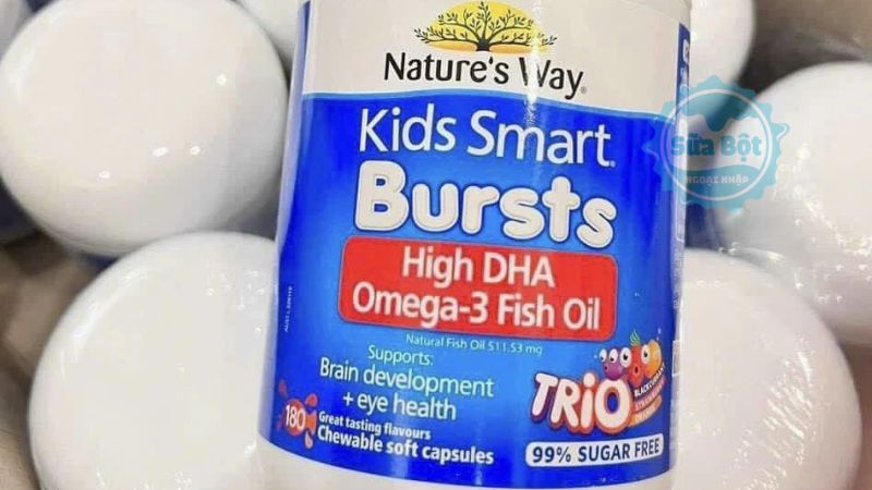 Dầu cá Nature’s Way Omega-3 Fish Oil High DHA được chiết xuất từ dầu cá tự nhiên Dầu cá Nature’s Way Omega-3 Fish Oil High DHA được chiết xuất từ dầu cá tự nhiên