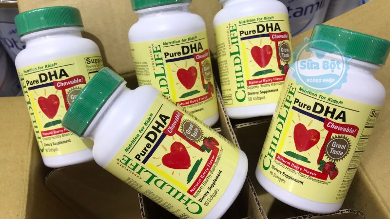 ChildLife Pure DHA dùng được cho bé từ 6 tháng tuổi đến 12 tuổi ChildLife Pure DHA dùng được cho bé từ 6 tháng tuổi đến 12 tuổi