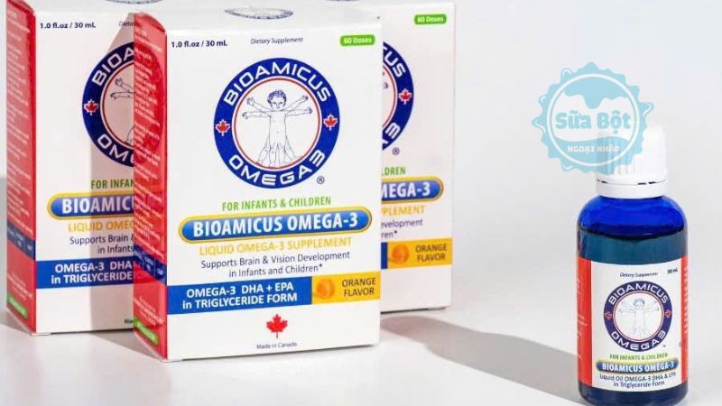BioAmicus Omega-3 DHA+ EPA chứa hàm lượng DHA siêu cô đặc BioAmicus Omega-3 DHA+ EPA chứa hàm lượng DHA siêu cô đặc