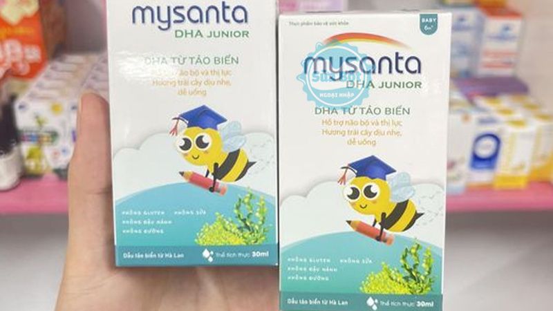 Avisure Mysanta DHA Junior dạng dung dịch uống không có vị tanh Avisure Mysanta DHA Junior dạng dung dịch uống không có vị tanh