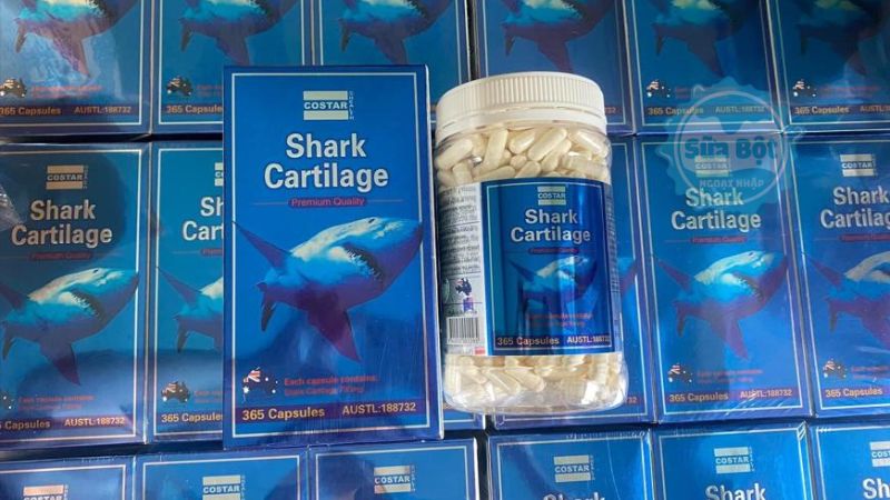Costar Blue Shark Cartilage không chứa chất bảo quản, chất tạo màu, tinh bột Costar Blue Shark Cartilage không chứa chất bảo quản, chất tạo màu, tinh bột