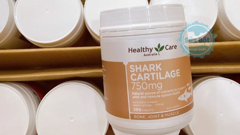 Healthy Care Shark Cartilage có sụn cá mập được chiết xuất từ cá mập biển Healthy Care Shark Cartilage có sụn cá mập được chiết xuất từ cá mập biển