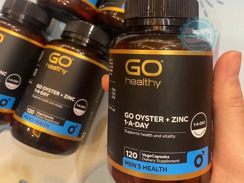 Go Healthy Go Oyster Plus Zinc giúp tăng cường sinh lực cho nam giới Go Healthy Go Oyster Plus Zinc giúp tăng cường sinh lực cho nam giới