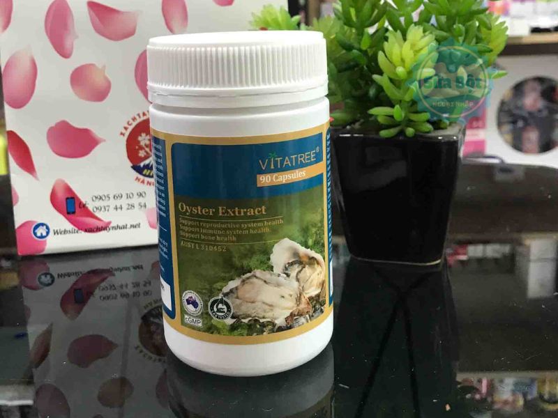 Vitatree Oyster Extract làm từ hàu tươi ở Thái Bình Dương Vitatree Oyster Extract làm từ hàu tươi ở Thái Bình Dương