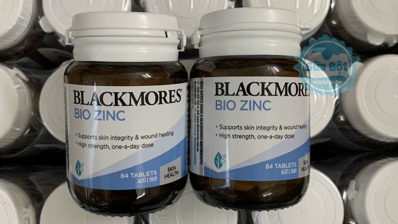 Blackmores Bio Zinc nuôi dưỡng da mịn đẹp, cải thiện tình trạng viêm da, mụn trứng cá Blackmores Bio Zinc nuôi dưỡng da mịn đẹp, cải thiện tình trạng viêm da, mụn trứng cá
