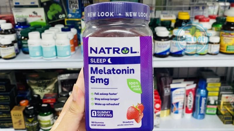 Natrol Gummies Melatonin 5mg đi vào giấc ngủ dễ dàng, ngủ ngon hơn Natrol Gummies Melatonin 5mg đi vào giấc ngủ dễ dàng, ngủ ngon hơn