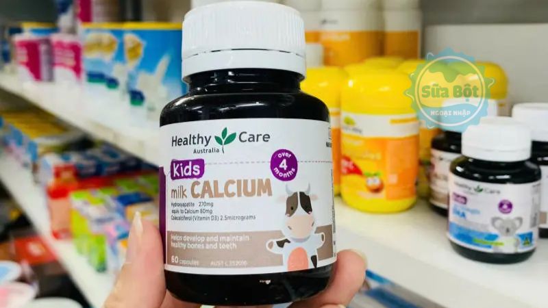 Viên uống canxi sữa Healthy Care có hộp nhỏ gọn, dễ mang theo khi đi chơi, du lịch Viên uống canxi sữa Healthy Care có hộp nhỏ gọn, dễ mang theo khi đi chơi, du lịch