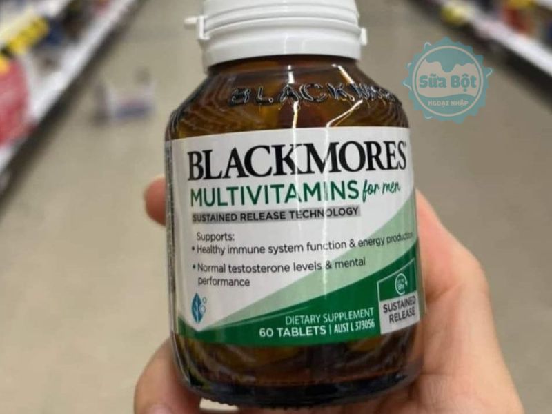 Blackmores Multivitamins For Men hỗ trợ sản xuất năng lượng, hệ miễn dịch Blackmores Multivitamins For Men hỗ trợ sản xuất năng lượng, hệ miễn dịch