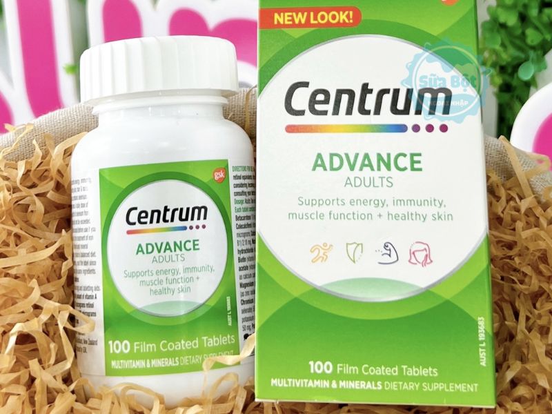 Centrum Advance Adults hỗ trợ tăng đề kháng, năng lượng Centrum Advance Adults hỗ trợ tăng đề kháng, năng lượng