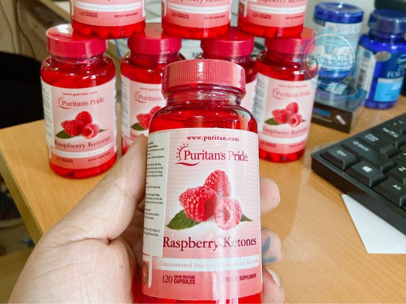 Puritan’s Pride Raspberry Ketones 100mg hỗ trợ giảm béo, tăng miễn dịch Puritan’s Pride Raspberry Ketones 100mg hỗ trợ giảm béo, tăng miễn dịch