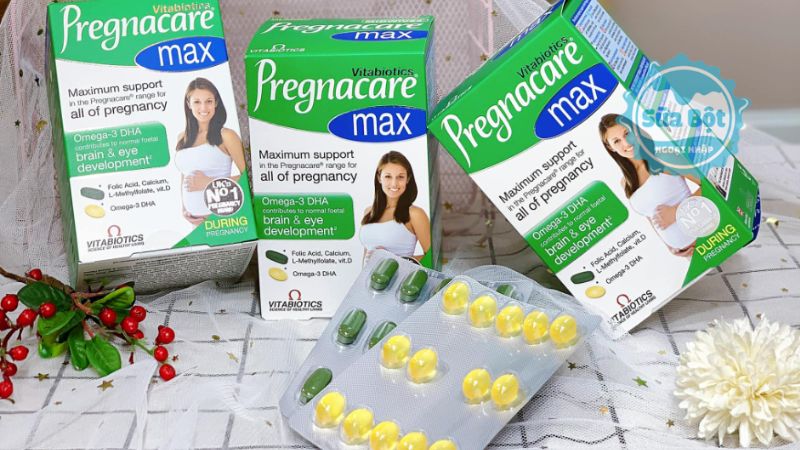 Pregnacare Max cung cấp dưỡng chất cần thiết cho mẹ và bé Pregnacare Max cung cấp dưỡng chất cần thiết cho mẹ và bé