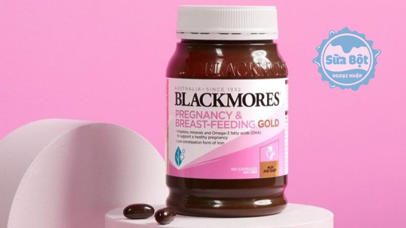Blackmores Pregnancy & Breast-Feeding Gold có dạng viên uống không tanh dễ dùng Blackmores Pregnancy & Breast-Feeding Gold có dạng viên uống không tanh dễ dùng
