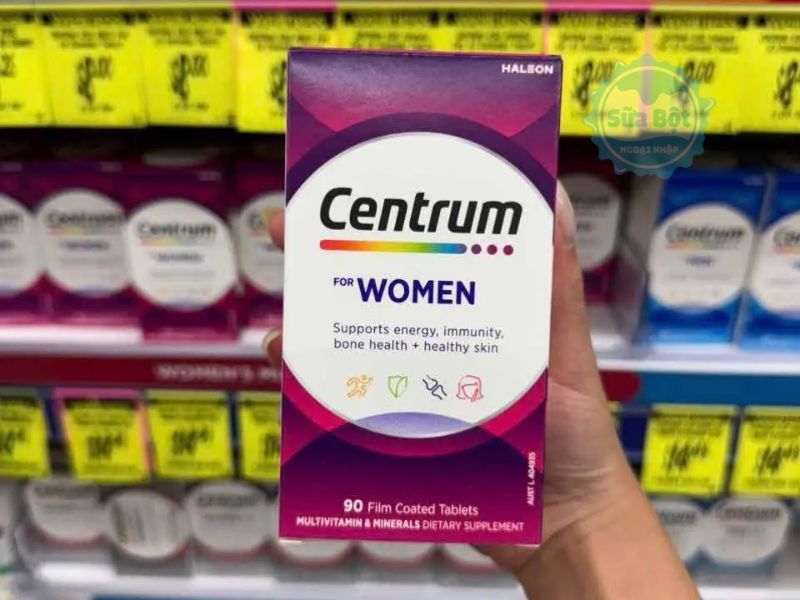Centrum For Women hỗ trợ cho sức khỏe của da, tóc, móng và xương Centrum For Women hỗ trợ cho sức khỏe của da, tóc, móng và xương
