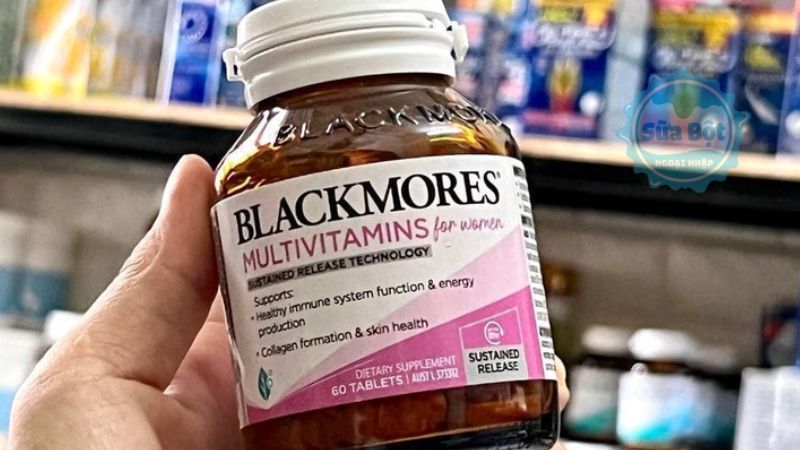Blackmores Multivitamins For Women giúp giảm căng thẳng, hỗ trợ sản xuất năng lượng Blackmores Multivitamins For Women giúp giảm căng thẳng, hỗ trợ sản xuất năng lượng