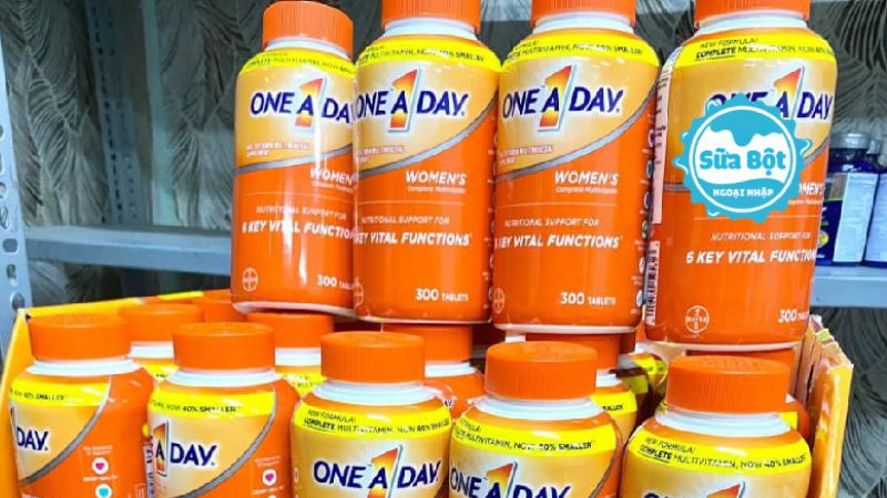 Vitamin tổng hợp One A Day Women’s giúp tăng đề kháng, tăng năng lượng Vitamin tổng hợp One A Day Women’s giúp tăng đề kháng, tăng năng lượng