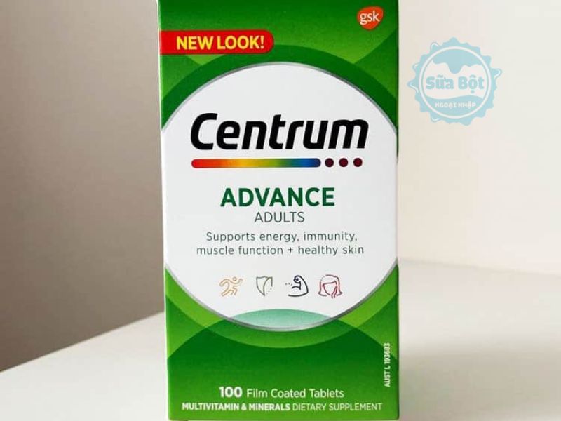 Vitamin tổng hợp Centrum Advance Adults bổ sung cho chị em các vitamin, khoáng chất thiết yếu Vitamin tổng hợp Centrum Advance Adults bổ sung cho chị em các vitamin, khoáng chất thiết yếu